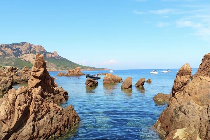 Esterel Calanques Speedboat from Agay — Red Rocks, Caves & Snorkel photo 5