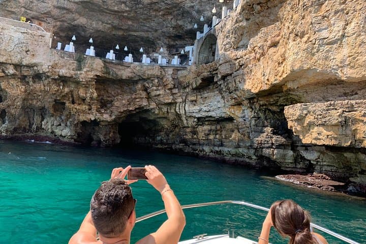 Polignano a Mare Cave Boat Tour with Aperitif: Swim Stops & Cliff Caves photo 5