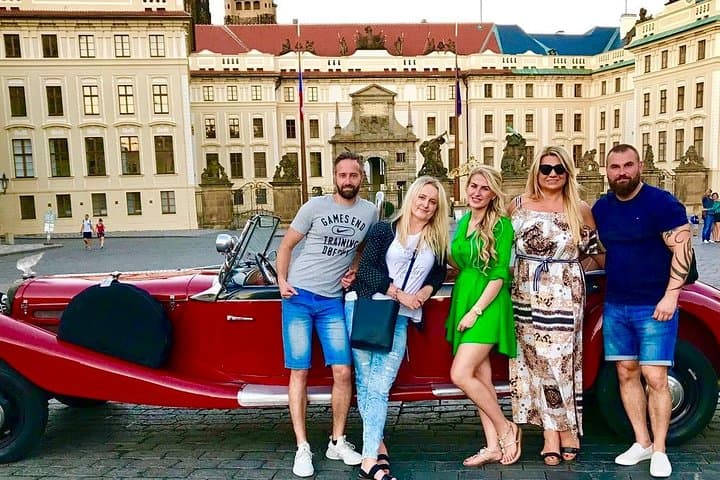 Vintage Mercedes Tour in Prague: 90-Min Private Sightseeing Drive photo 3