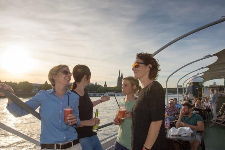 Cologne Rhine River 1-Hour Sightseeing Cruise — Scenic City Sights & Koelsch photo 2