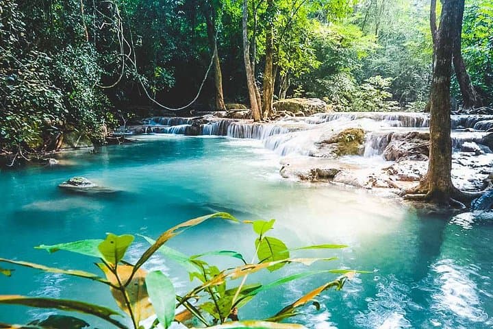 Kanchanaburi Day Tour: Death Railway, Hellfire Pass & Erawan Waterfall