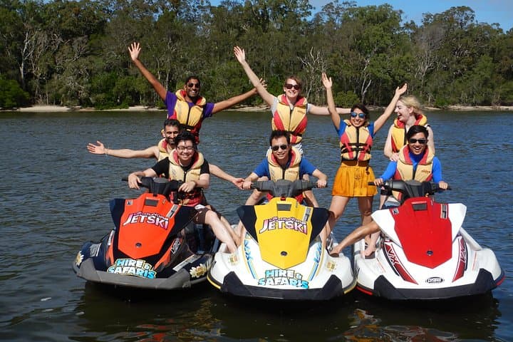 Glasshouse Twister: 90-Min Jet Ski Tour from Caloundra through Moreton Bay