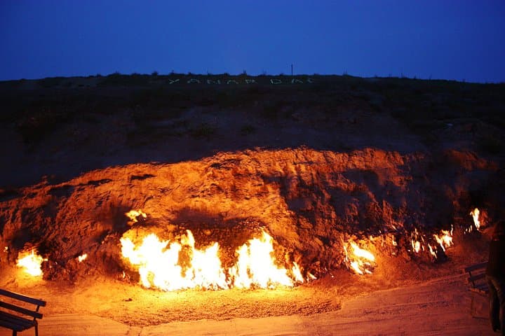 Gobustan and Absheron Private Tour: Baku's Petroglyphs, Mud Volcanoes & Burning Mountain photo 4