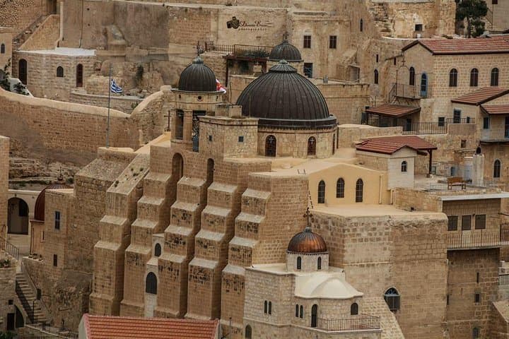Bethlehem to Mar Saba and Mount of Temptation: Private Day Tour