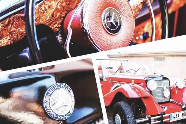 Prague Vintage Mercedes Grand City Tour — Private 2-Hour Cabriolet Experience photo 3