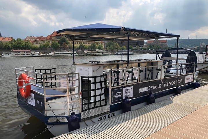 Prague Cycle Boat: The Swimming Beer Bike on the Vltava photo 5