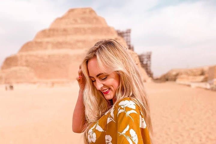 Full-Day Giza, Saqqara & Dahshur Pyramids Tour from Cairo