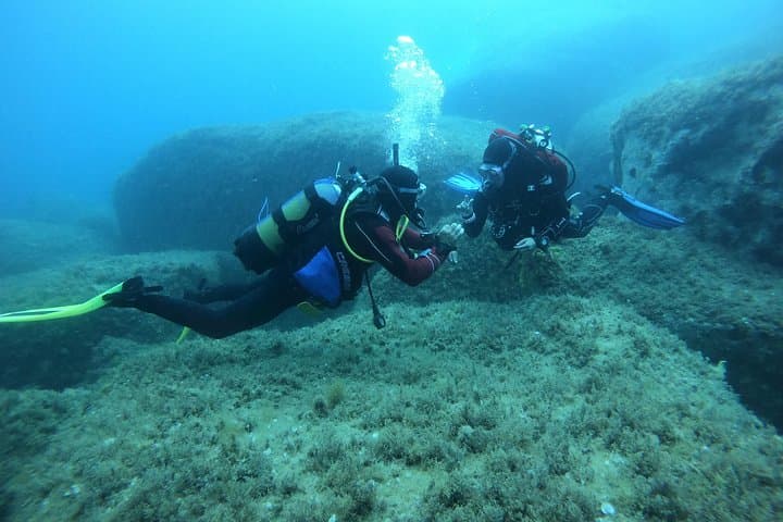 Open Water Diver Course at Capo Carbonara — Learn to Scuba in Sardinia