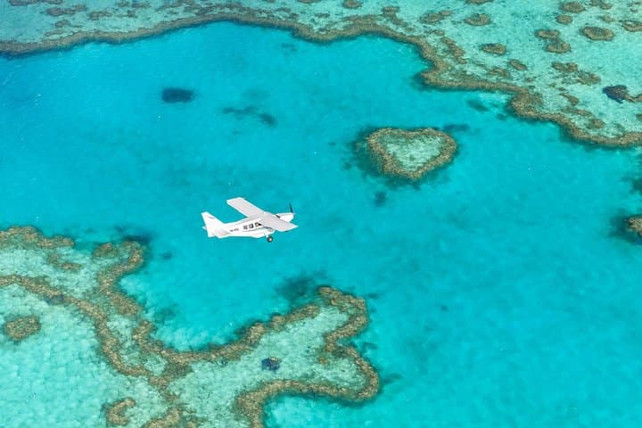 Whitsundays 60-Minute Scenic Flight: Heart Reef, Whitehaven & Hill Inlet photo 2
