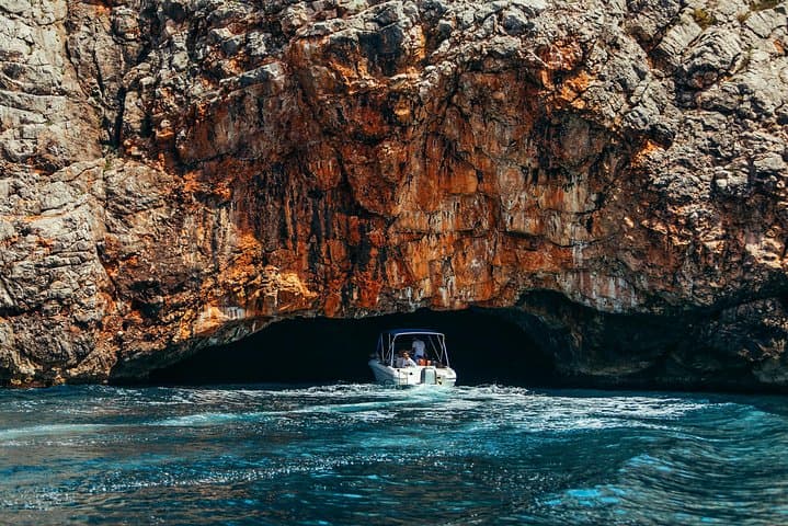 Speedboat to the Blue Cave from Herceg Novi: Mamula, Zanjice & Beach (1h45) photo 2