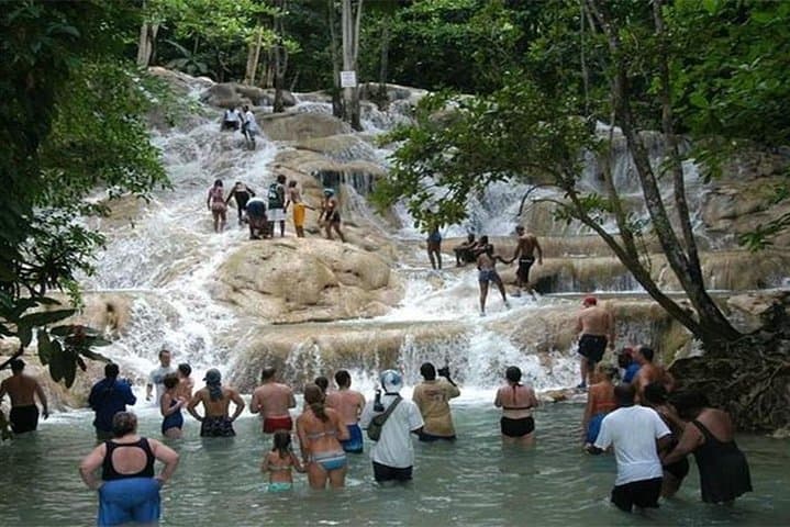 Climb Dunn's River Falls & Explore Green Grotto Caves — Ocho Rios Adventure