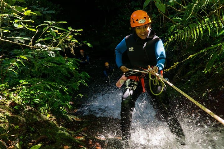 Beginner Canyoning at Banyuwana Canyon, Bali — Family-Friendly Waterfall Rappels & River Hikes photo 1