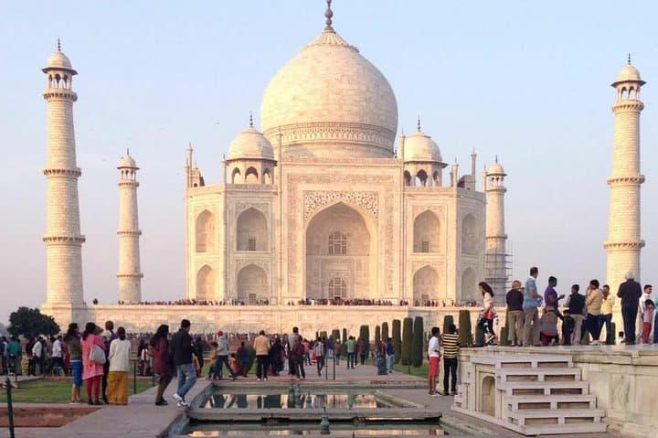 Overnight Taj Mahal Sunrise & Mohabbat Light and Sound — Agra Private Tour photo 1