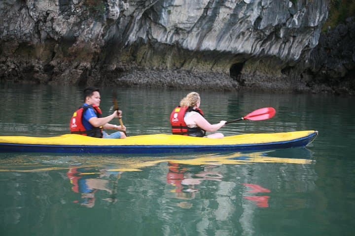 Two-Day Luxury Cruise Through Halong Bay & Lan Ha Bay: Kayaks, Caves, and Cat Ba photo 3