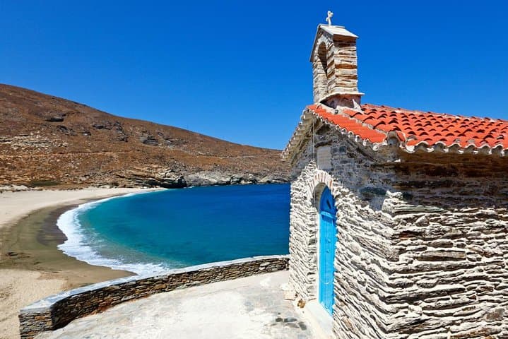 Achla Beach & Gria Lighthouse Tour on Andros — River-Fed Beaches and Coastal Views photo 4