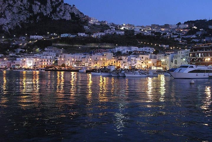 Capri Night Boat Tour: Sunset & Night Swim Around Capri's Caves photo 3