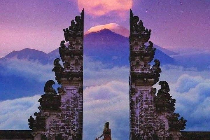 Sunrise at Bali's Gate of Heaven and Tukad Cepung Waterfall photo 5