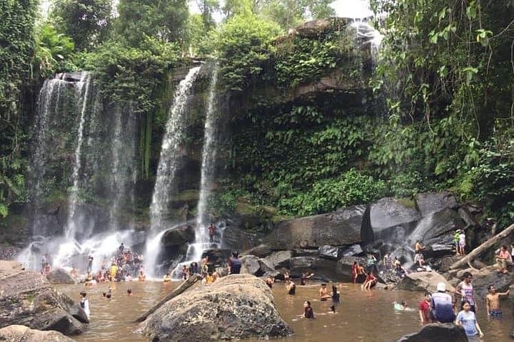 Kulen Mountain & Beng Mealea Day Trip: 1000 Lingas, Waterfall Swim and Overgrown Temple Ruins photo 1