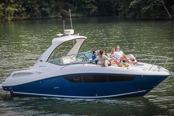 Luxury Speed Boat Cruise on the Mandovi River — Private Yacht in Goa
