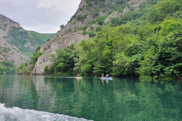 Matka Canyon & Tetovo Day Trip from Skopje — Vrelo Cave Boats and the Colourful Mosque photo 2