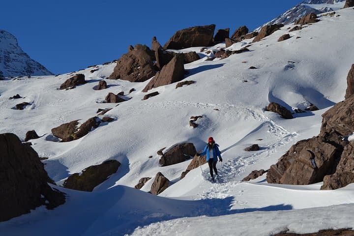 Full-Day Private Snowshoe Hike in Cajón del Maipo from Santiago photo 4