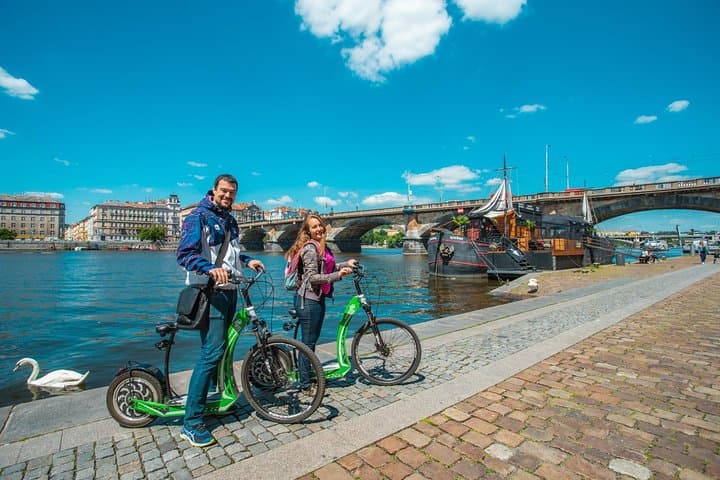 Prague E‑Scooter Viewpoints: 3‑Hour Hugo Bike Guided City Tour photo 6