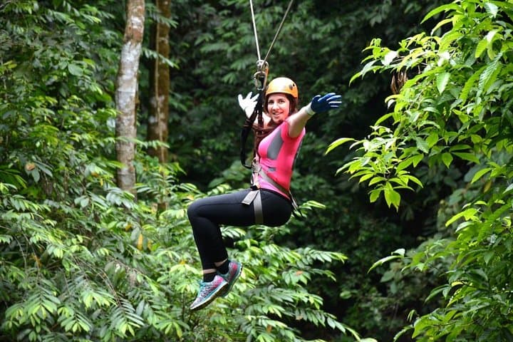 Jaco Canyoning & Canopy Combo: Rappels, Ziplines and 4x4 Jungle Safari from San José photo 4