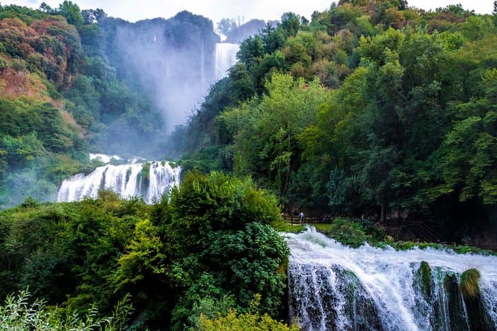Marmore Falls Rafting Day Trip from Terni: Rafting, Lunch & Waterfall Trails