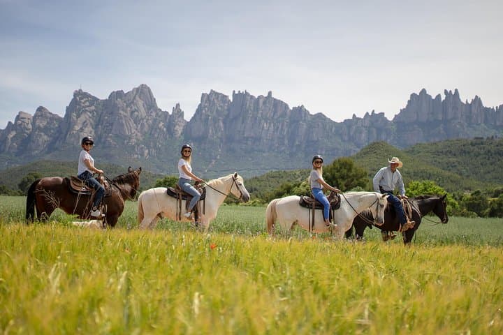 Horseback Riding to Montserrat Monastery: Day Trip from Barcelona