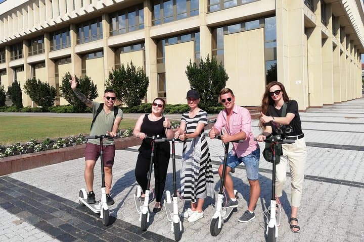Vilnius Scooter City Tour — 90-Minute Guided E‑Scooter Old Town Highlights