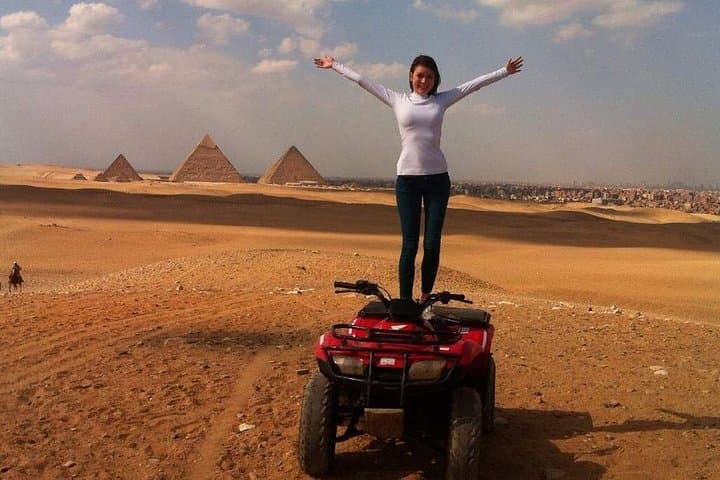 Quad-Bike Desert Safari Around the Giza Pyramids photo 2