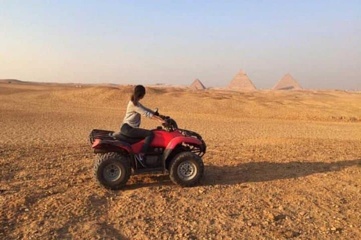 Quad-Bike Desert Safari Around the Giza Pyramids photo 3
