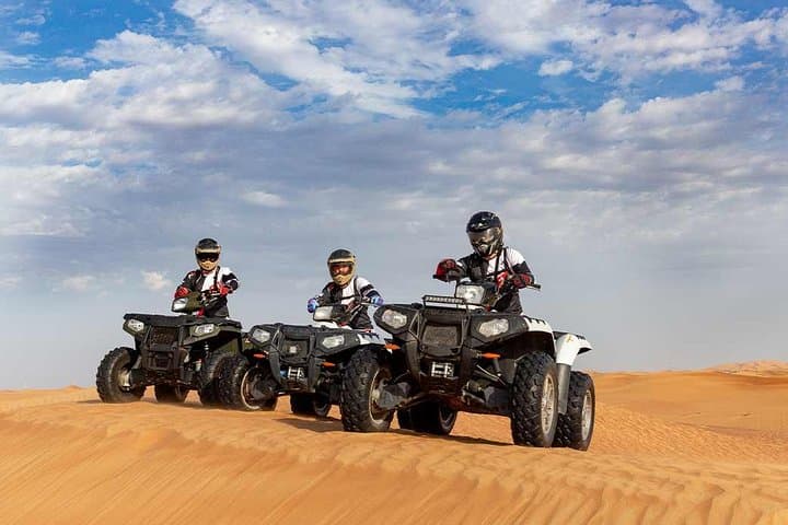 Evening Red Dunes Desert Safari & Quad Biking in Dubai photo 4