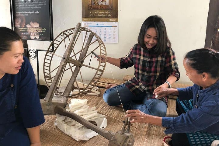 Chiang Mai Village Weaving & Royal Project Tour — Hands-On Textile Experience
