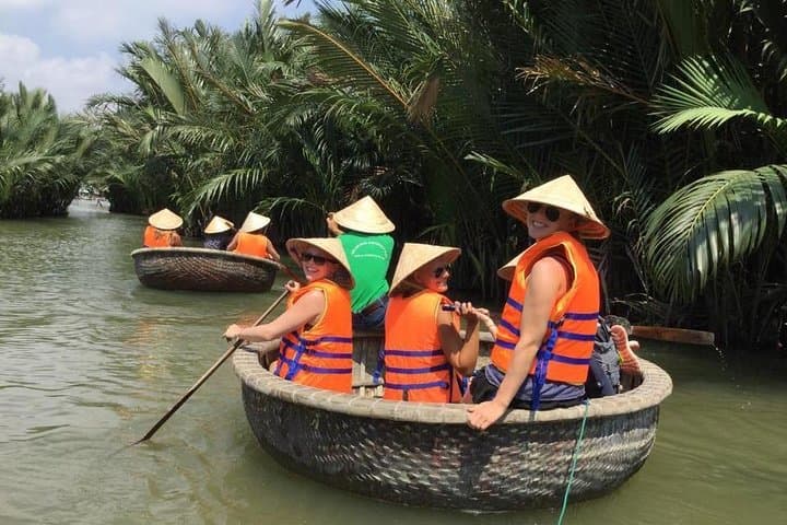 Hoi An Countryside Cycle, Buffalo Ride & Bamboo Basket Boat Experience photo 2