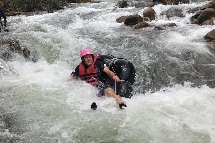 Khao Lak Jungle Trek & Hin Lad Waterfall Tubing — 45-Min River Adventure