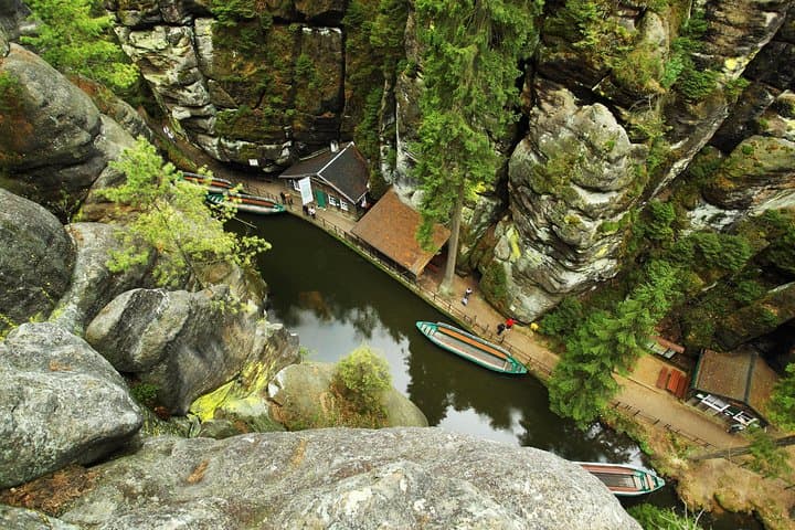 Pravčická Gate & Tisa Rocks: Private Hiking Tour in Bohemian Switzerland photo 2