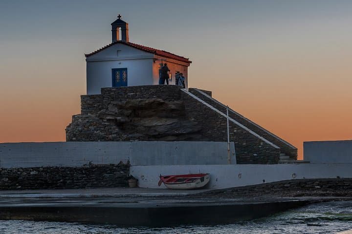 Andros Half-Day Sightseeing: Chora, Pithara Waterfalls & Menites Village