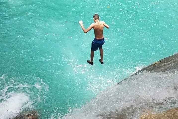 Blue Hole Adventure from Ocho Rios: Secret Falls, Cliff Jumps & Caves photo 2