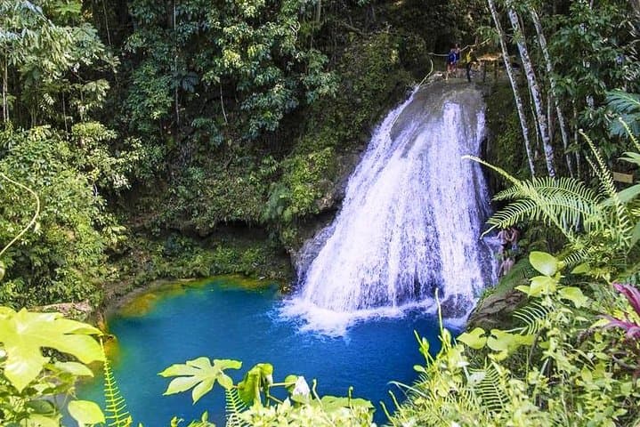 Blue Hole Adventure from Ocho Rios: Secret Falls, Cliff Jumps & Caves photo 3