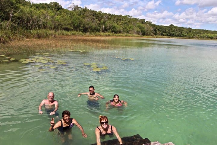 Wild Monkey Adventure in the Yucatán: Private Full‑Day Jungle, Cenote & Lagoon Tour photo 6