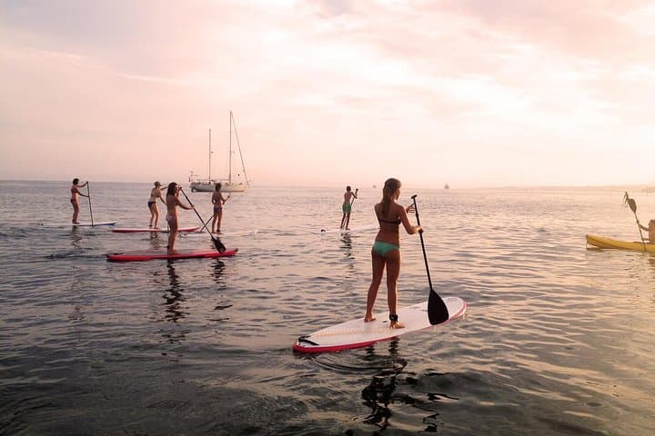 Sunset SUP Tour in Marbella: Paddle the Marina to Mediterranean Sundown photo 2