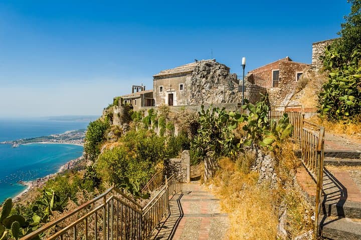 Mt Etna and Taormina: Volcano Trails, Vineyards & Ancient Theatre Day Tour photo 2