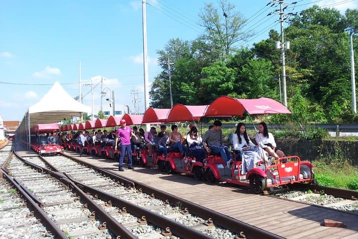 Nami Island & Rail Bike Day Tour from Seoul — Petite France or Garden of Morning Calm photo 2