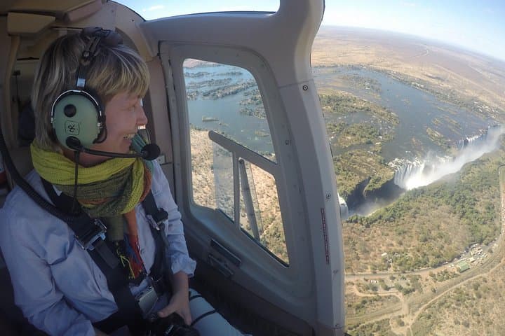 Helicopter Flight Over Victoria Falls: Scenic Window Tour & Zambezi Gorge Views photo 2