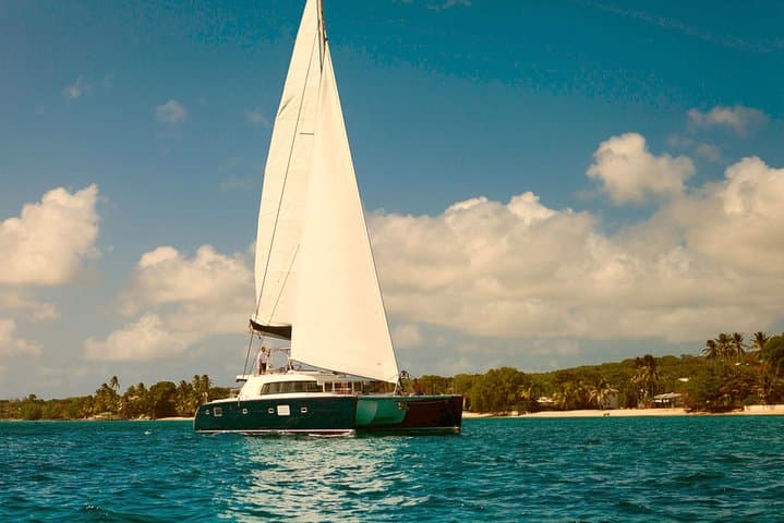 St. Lucia Luxury Sunset Catamaran Cruise from Castries