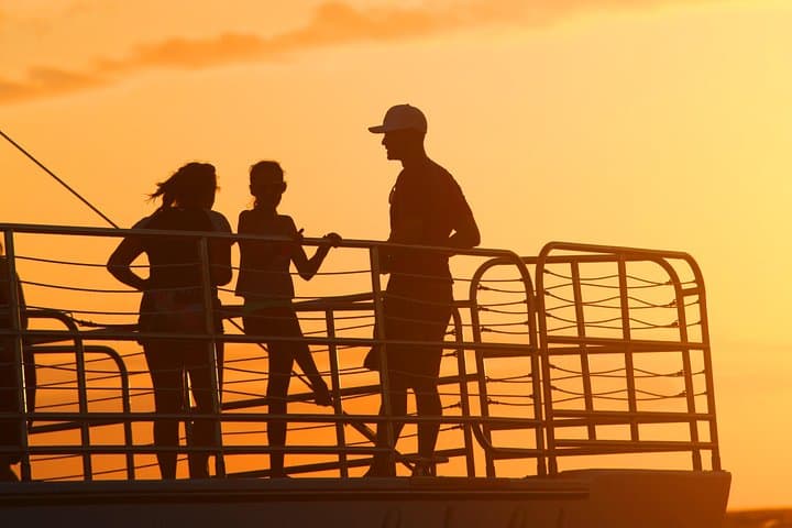 Experience the Na Pali Coast at Sunset Aboard the Lucky Lady Catamaran photo 3