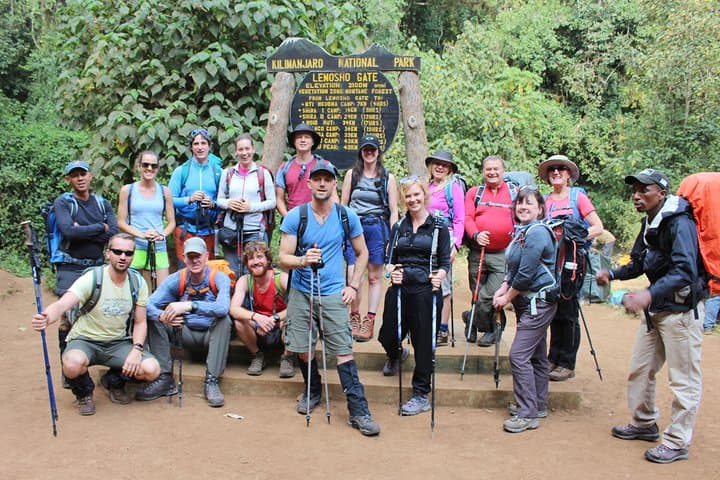 Kilimanjaro Lemosho Route 8 Days — Summit Uhuru Peak via Shira Plateau