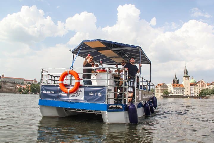 Prague Cycle Boat: The Swimming Beer Bike on the Vltava photo 2