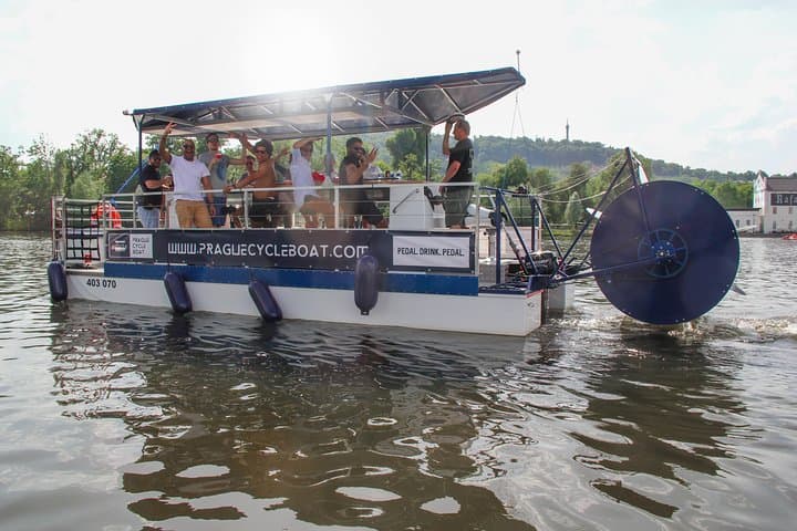 Prague Cycle Boat: The Swimming Beer Bike on the Vltava